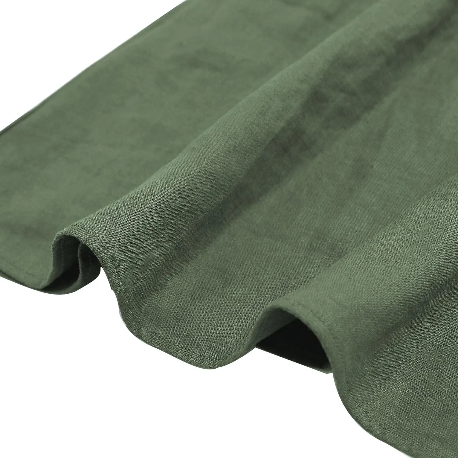 Amazhiyu Women's Linen Sleeveless Shift Dress with Pockets Crew Neck Casual Tank Dress