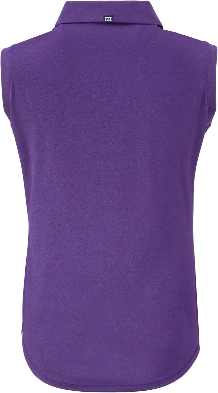 Cutter & Buck Forge Eco Stretch Recycled Womens Sleeveless Polo