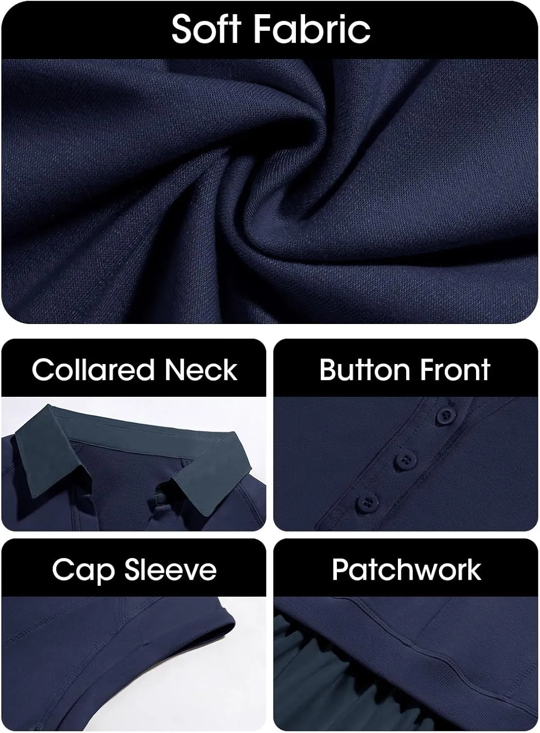 Fisoew Womens Summer Sweatshirt Dresses Short Sleeve V Neck Casual Oversized Patchwork Mini Dress