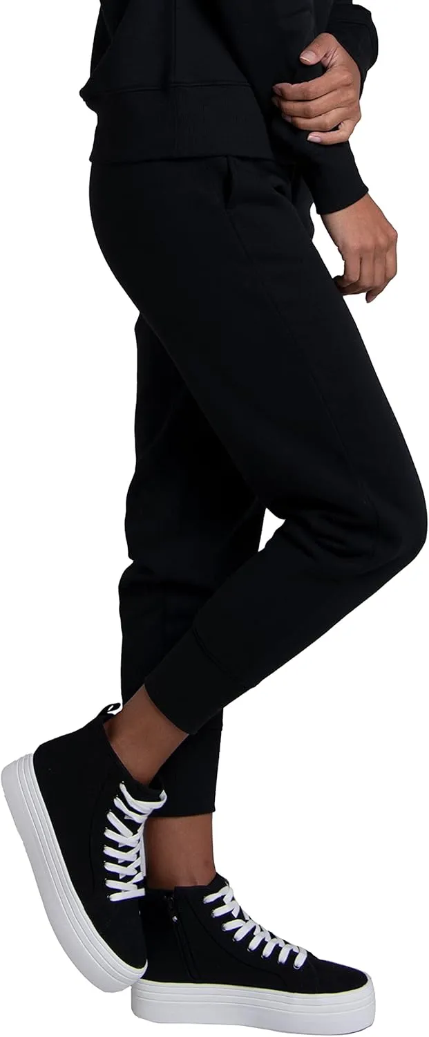 Fruit of the Loom Women's Crafted Comfort Crafted Comfort Joggers & Open Bottom Pants