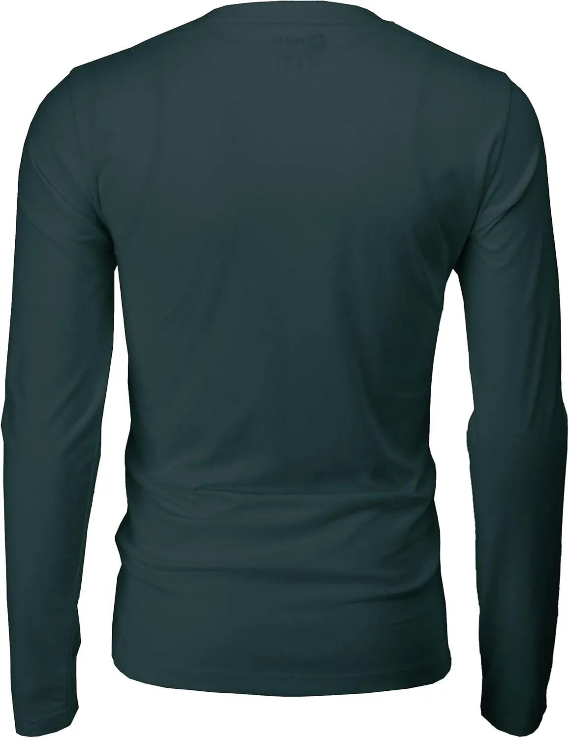 H2H Mens Casual Slim Fit Long Sleeve T-Shirts Soft Lightweight V-Neck/Crew-Neck Size XS to 3XL