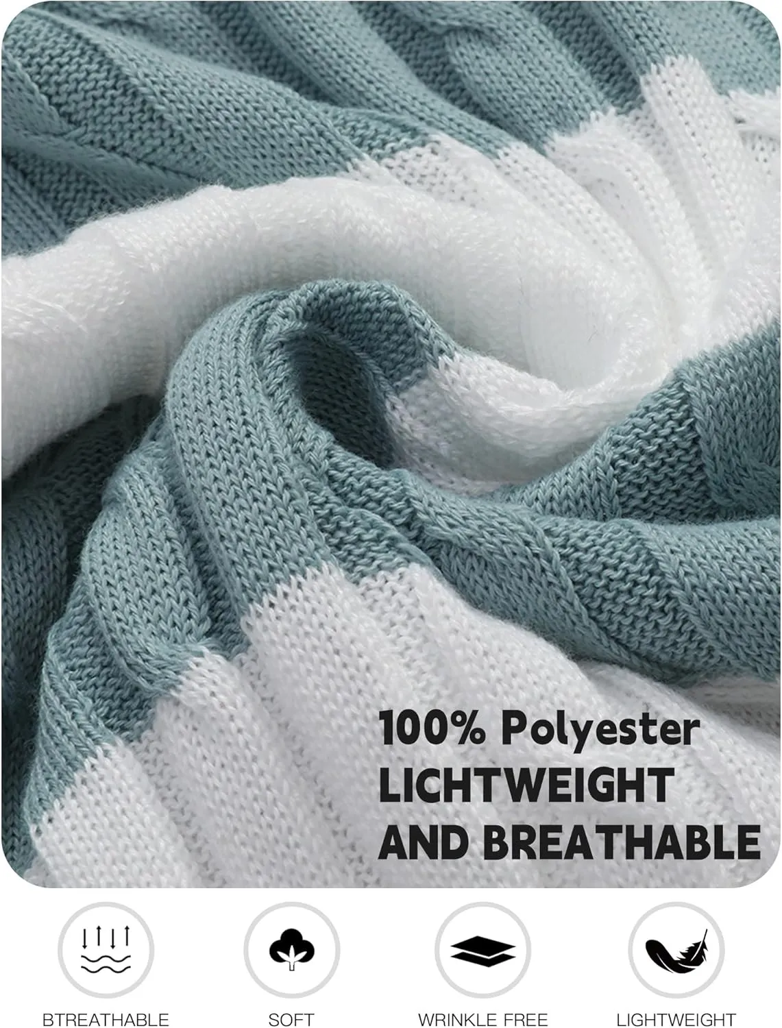 HYPESTFIT Knit Polo Shirt Short Sleeve Striped Texture Knitted Casual Beach Tops
