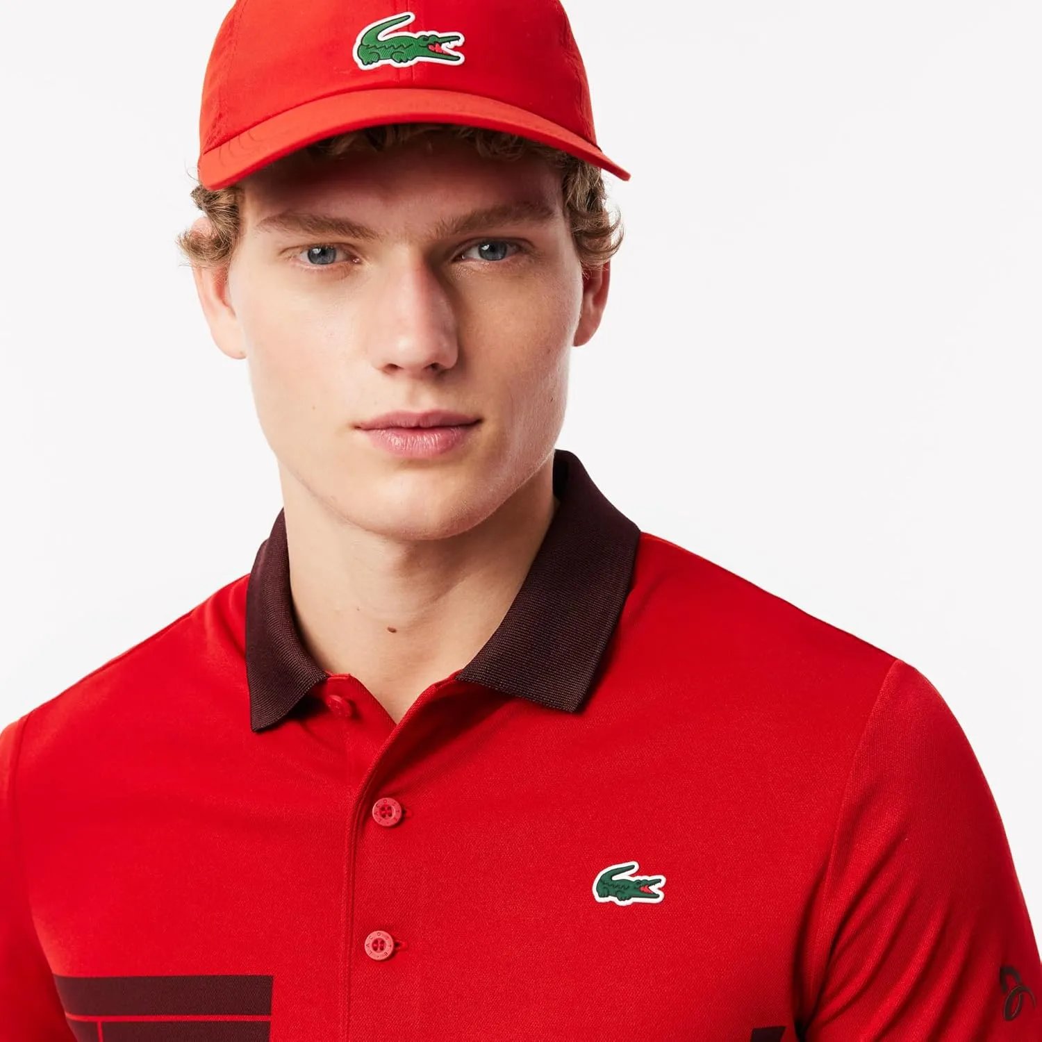 Lacoste Men's Regular Fit Tennis X Novak Djokovic Fan Polo Shirt