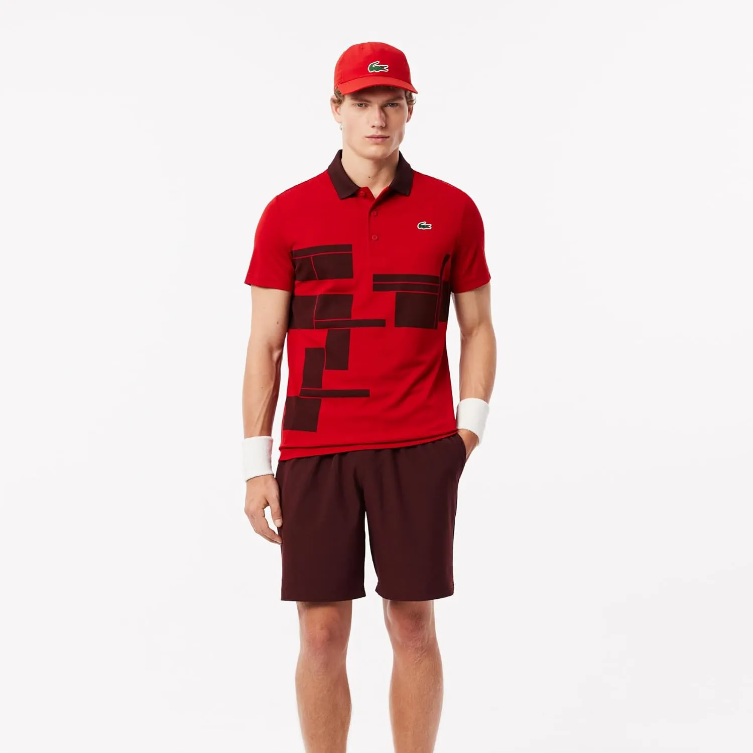 Lacoste Men's Regular Fit Tennis X Novak Djokovic Fan Polo Shirt
