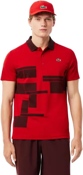 Lacoste Men's Regular Fit Tennis X Novak Djokovic Fan Polo Shirt