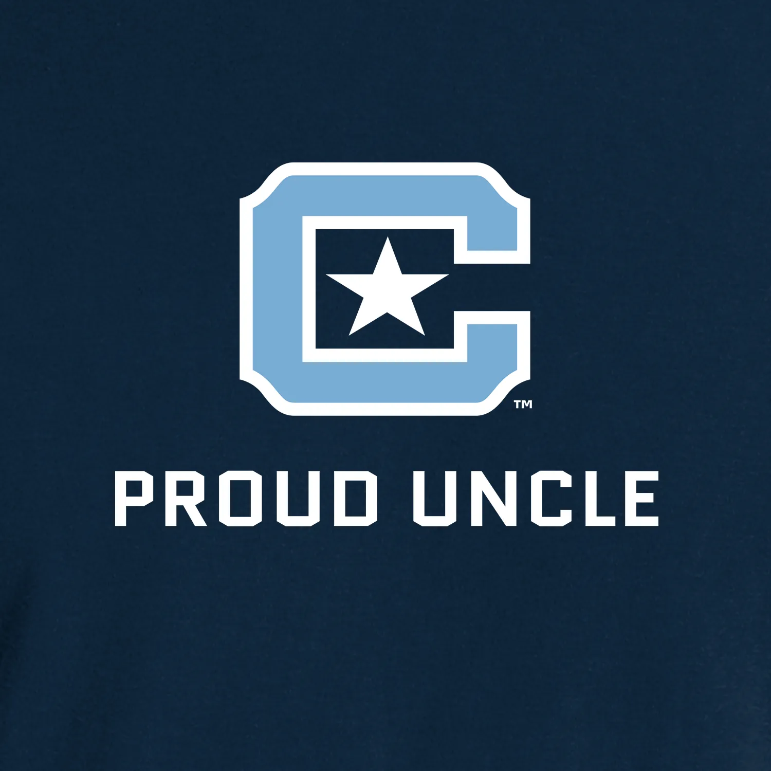 The Citadel Block C, Proud Uncle, Comfort Colors ® Ring Spun Crewneck Sweatshirt