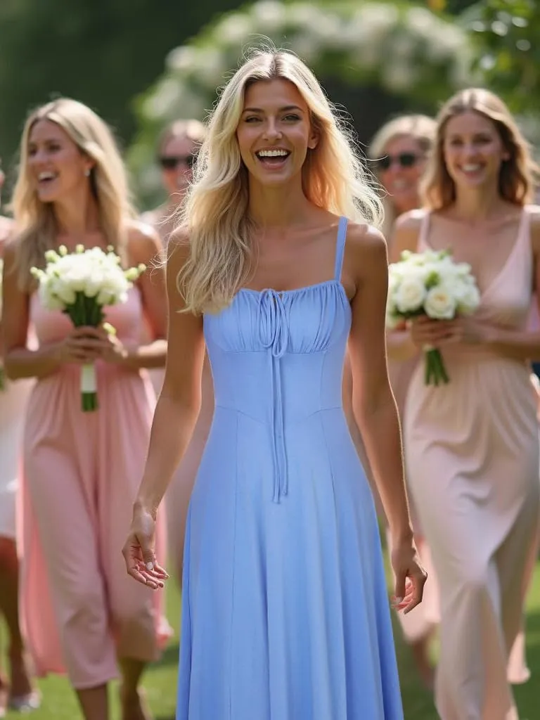 YATHON Women's Summer Midi Corset Boho Dresses Casual Floral Spaghetti Straps Lace Up Dress Flowy Aline Beach Sundress