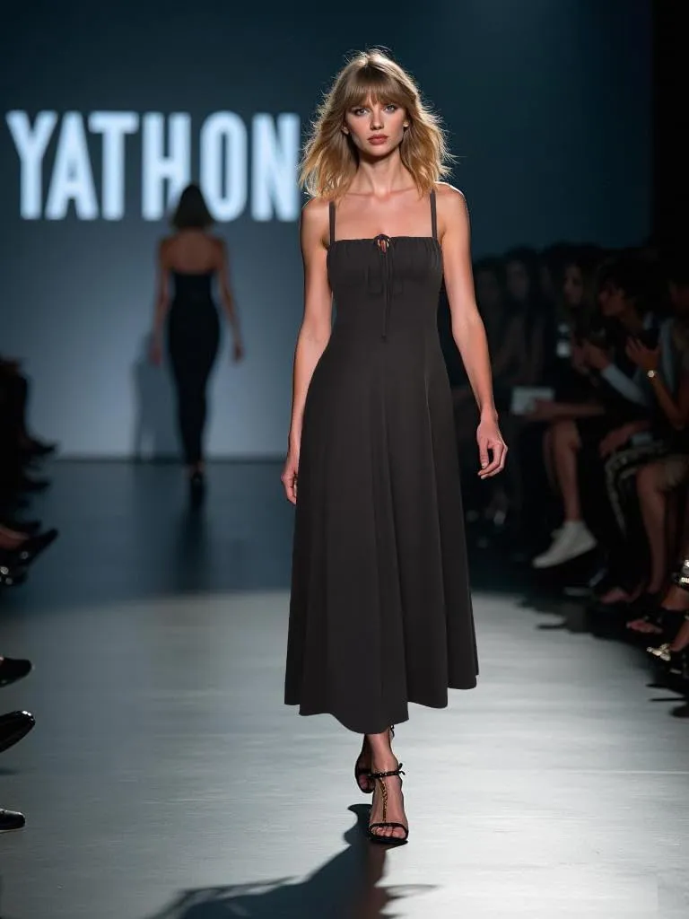 YATHON Women's Summer Midi Corset Boho Dresses Casual Floral Spaghetti Straps Lace Up Dress Flowy Aline Beach Sundress